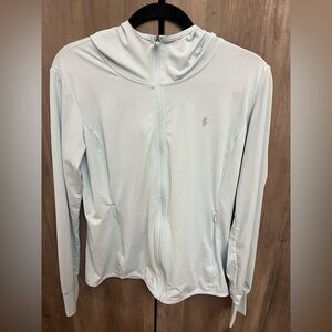 Skechers Women's Soft Blue Hooded Ski Jacket